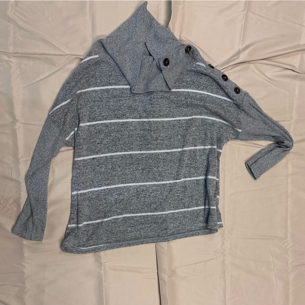Maurices Heather Gray Knit Sweater